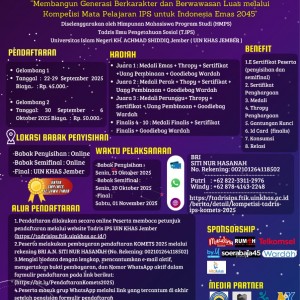 KOMPETISI TADRIS IPS (KOMETS) 2025